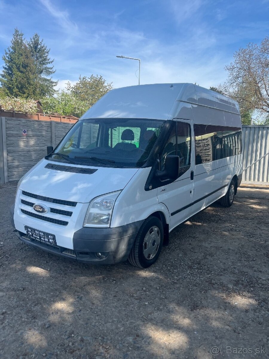 FORD TRANSIT L3H2 DEVĚT MÍST, TOP STAV - 2