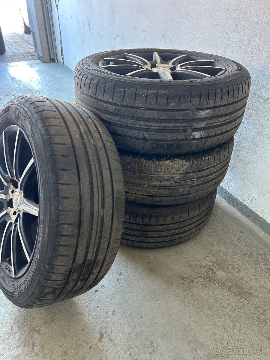 Hliníkové disky opel 5x110 R16 - 2