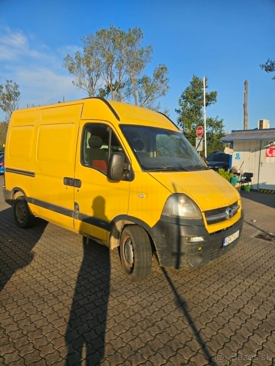 Movano 2,5d 84kw Dodavka - 2