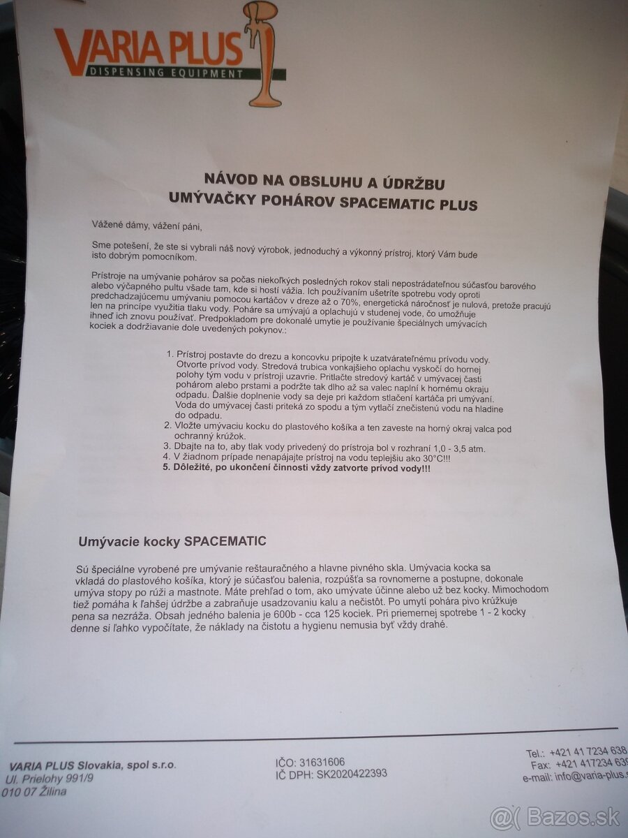 Spullmaster-Umyvačka pivného skla - 2