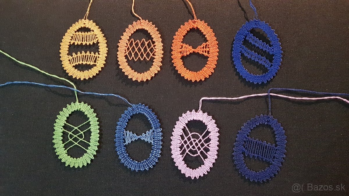 Veľkonočné paličkované ozdoby - 2