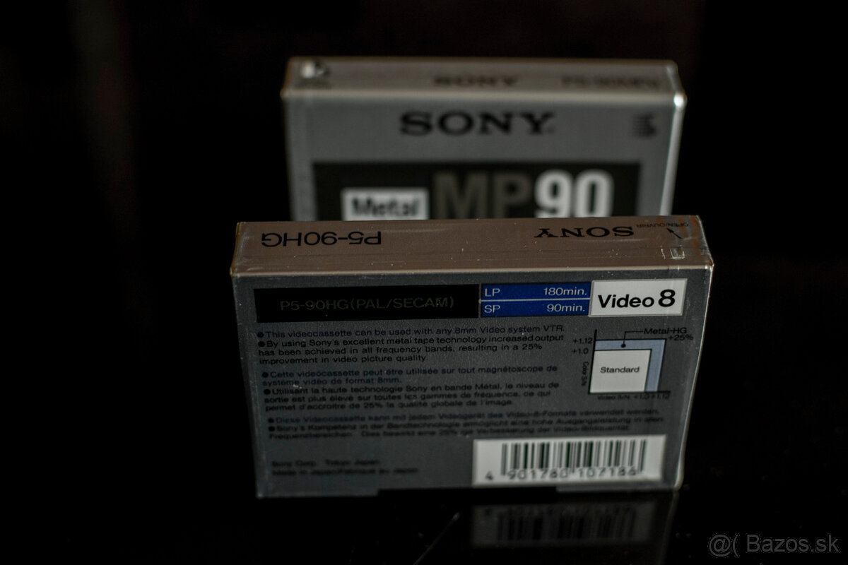 Sony 8mm videokazety - 2