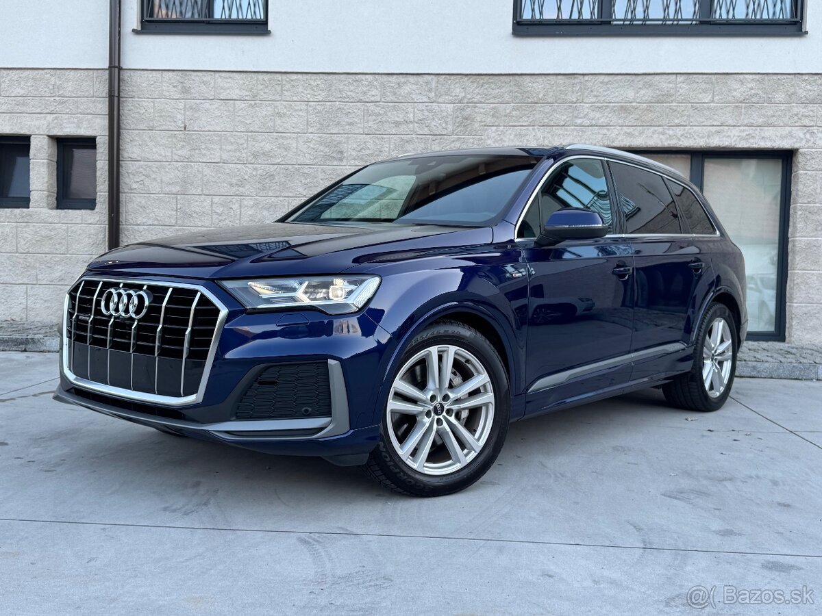 Audi Q7 3.0TDi 210kw S-line r.v 2022 7 miestna - Odpočet DPH - 2