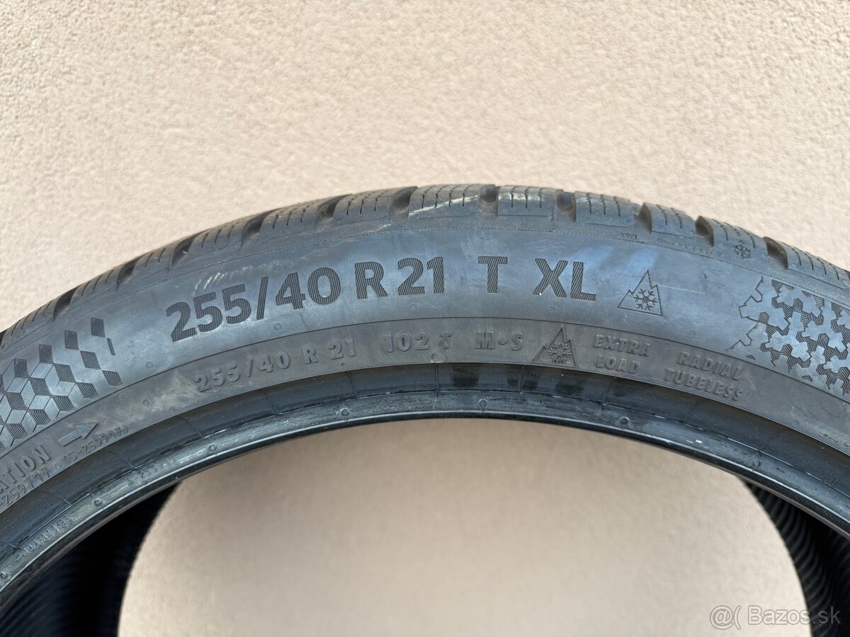 Predám pneumatiku 255/40 R21 - 2