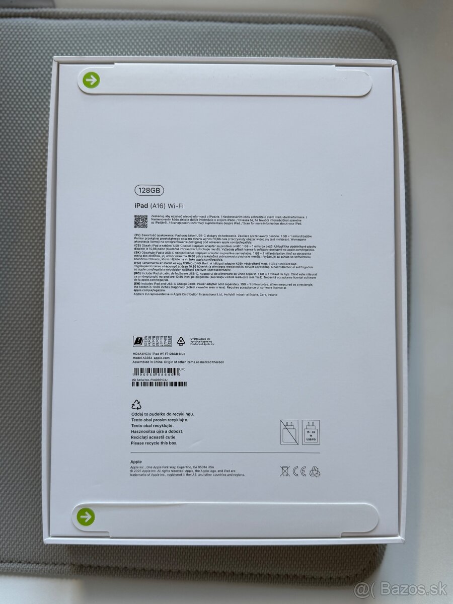 Apple Ipad 11 wifi 128 GB modrý - 2