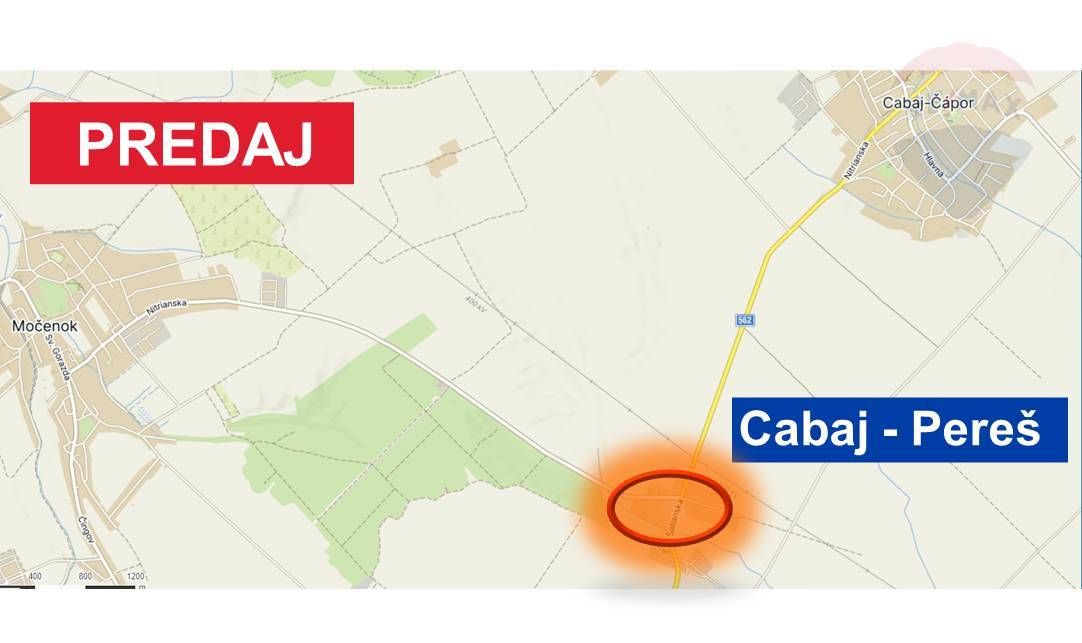 Predaj pozemok, Cabaj-Čápor, časť Pereš - 2