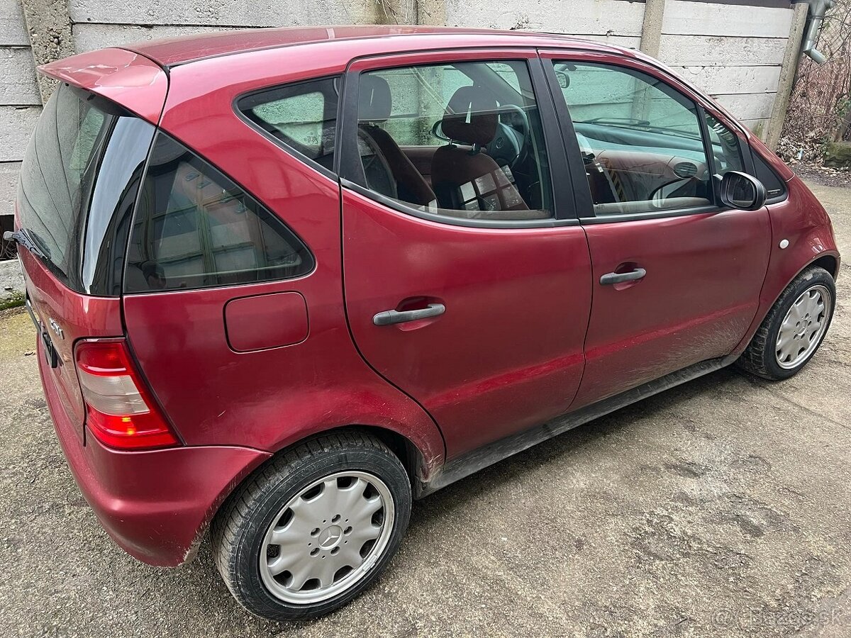 predam diely na mercedes benz a 160 cdi 44kw w168 poštou aj - 2