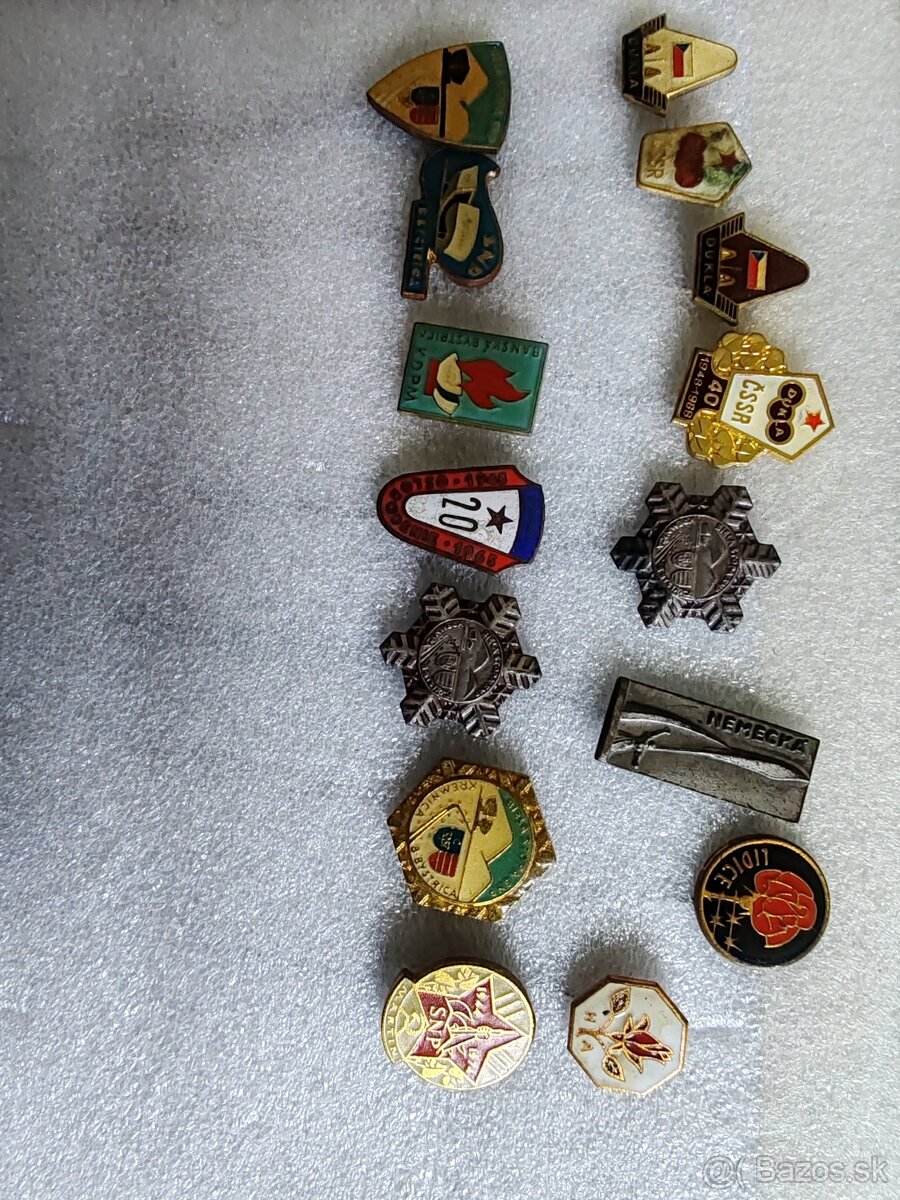Odznaky rôzny motiv - 2
