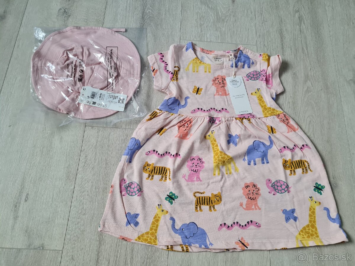 Lindex saty + klobuk 12€ - 2