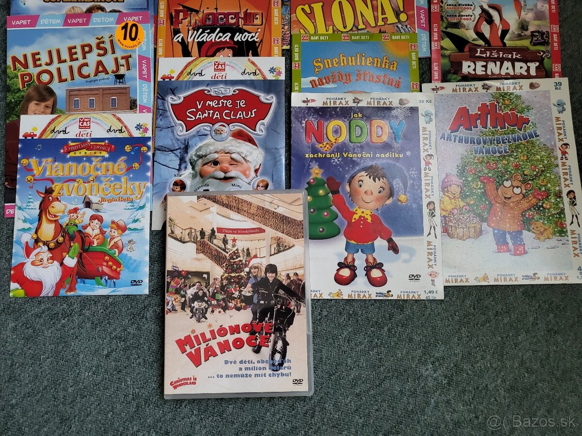DVD rozprávky a filmy - 2