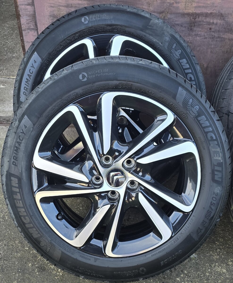 5x108 r17,7J,et50,Citroen-205-55-Fulda-2025 7mm - 2