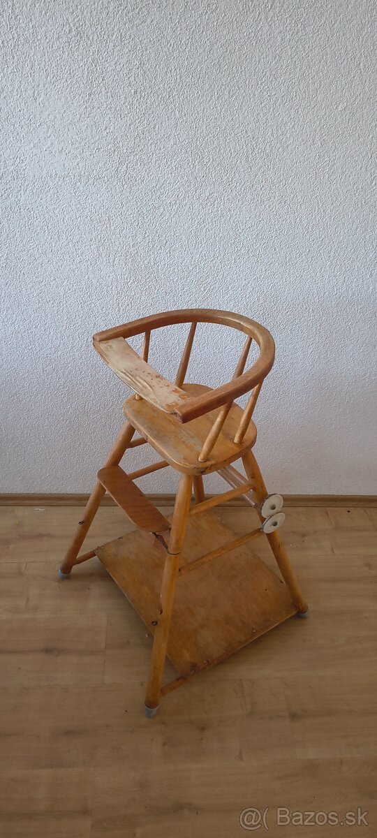 Detská drevená stolička - 2