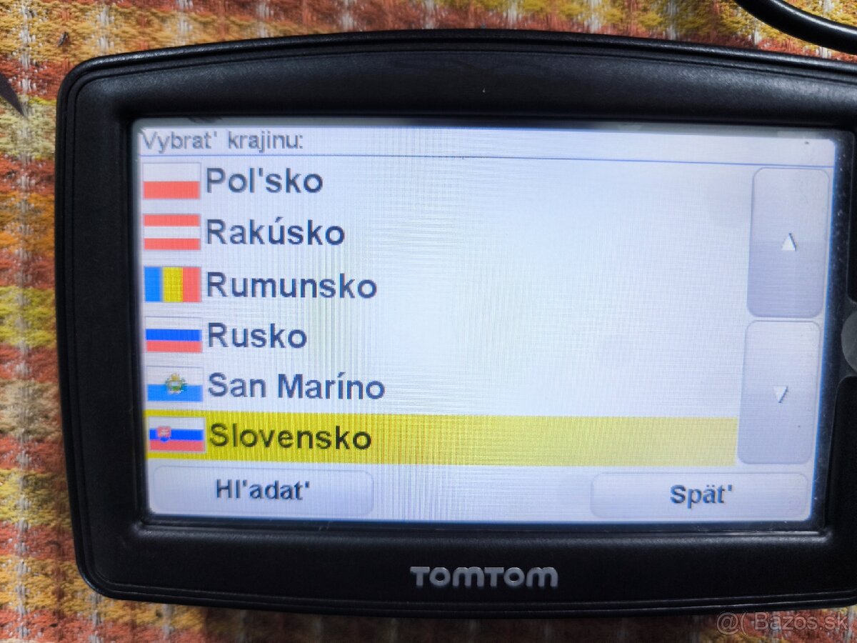 Predám gps navigáciu TomTom centrál europa - 2