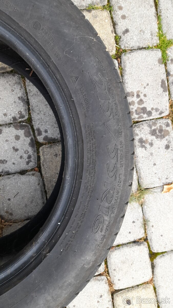 pneumatika 215/55R16 Michelin - 2