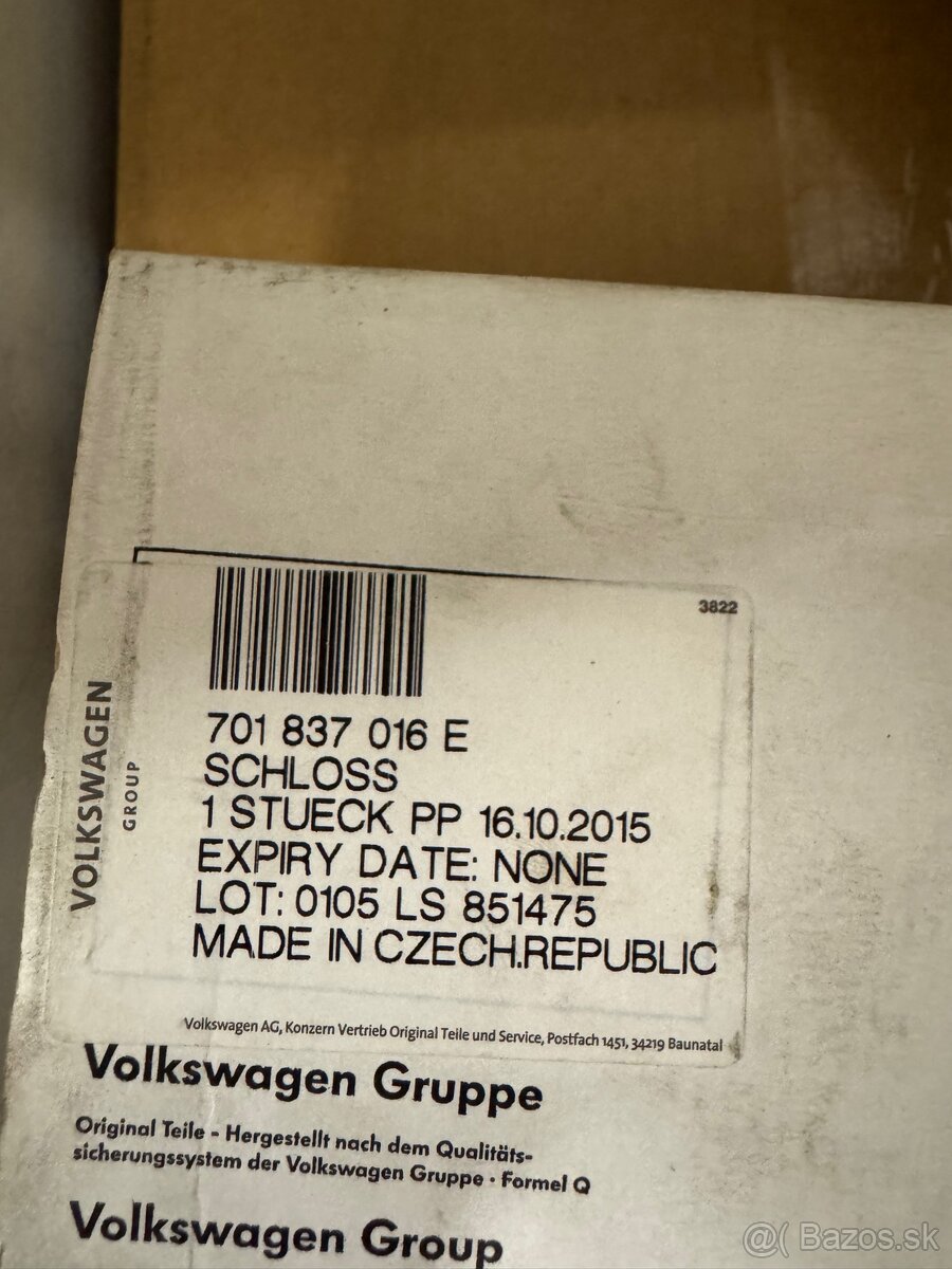 Zámok dverí VW Transporter - 2