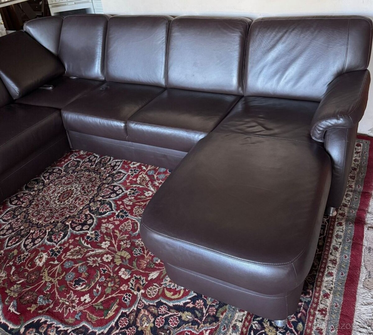 Moderní kožená sedačka do Účka, 4976 - 2