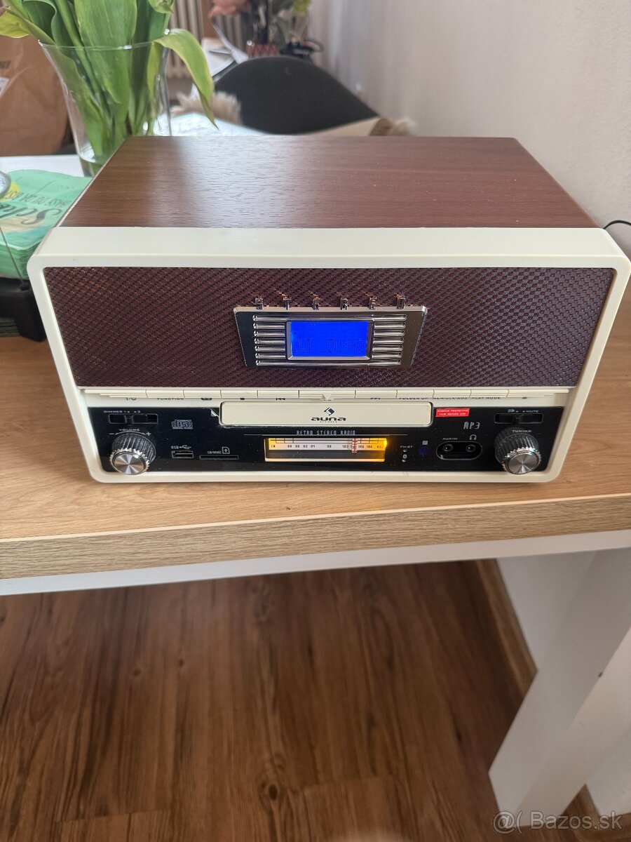 Auna Retro rádio CD/MP3 BT USB SD - 2
