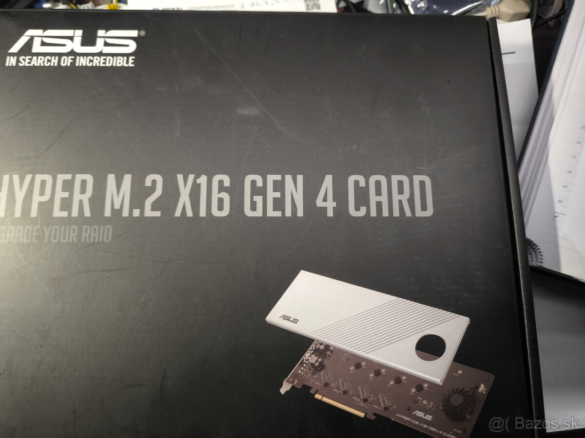 ASUS HYPER M.2 ×16 Gen 4 Card - 2