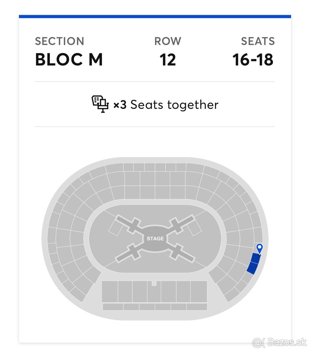 BTS lístky na koncert - 2