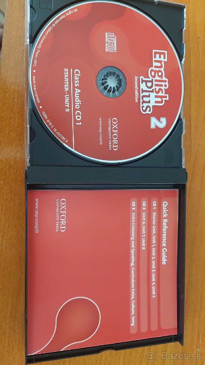 Predám 3CD English plus 2 - 2
