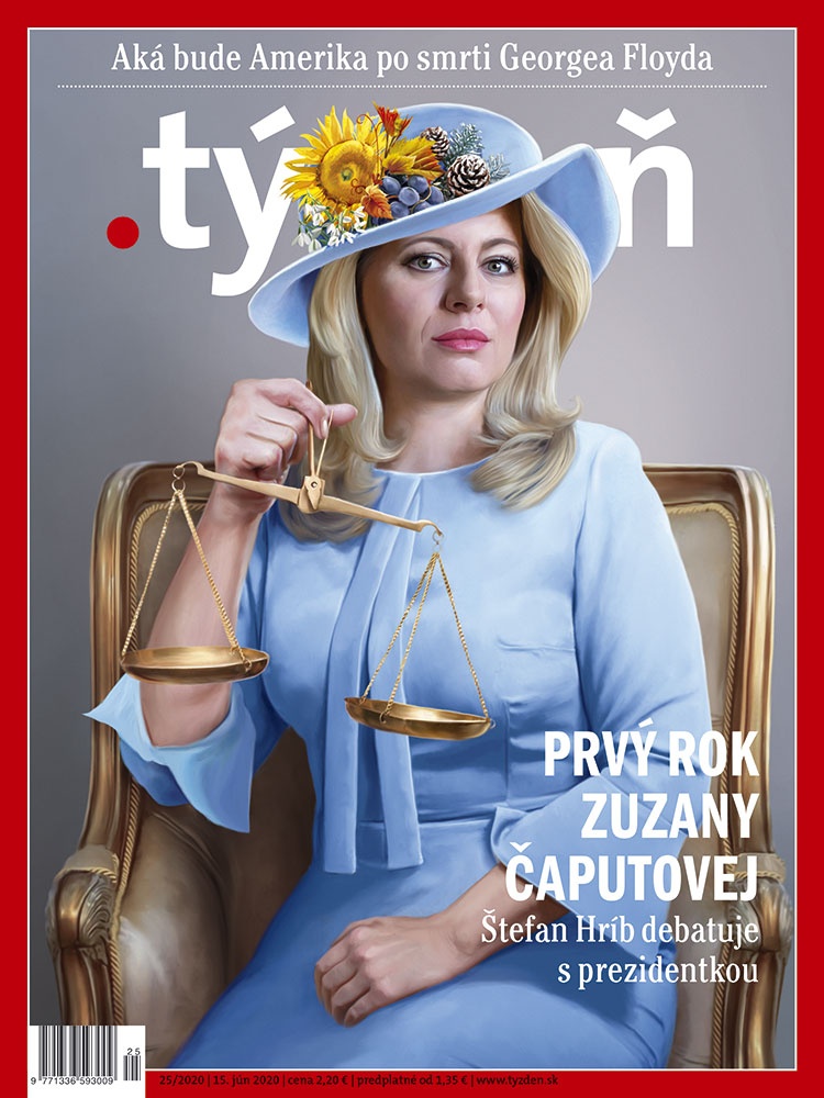 časopis Týždeň, Forbes prezidentka Čaputová - 2