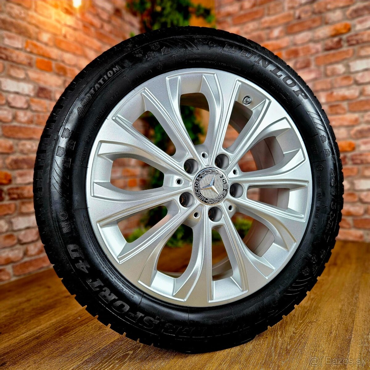 Alu R17 5x112 orig. Mercedes A+B+C + zimné 225/50R17 - 2
