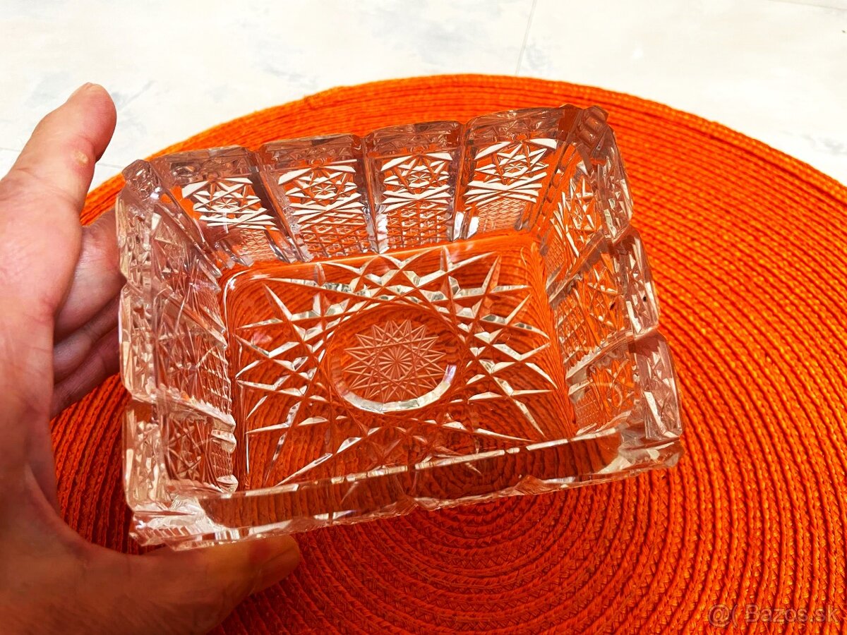 Kryštálová kazetka BOHEMIA - 2