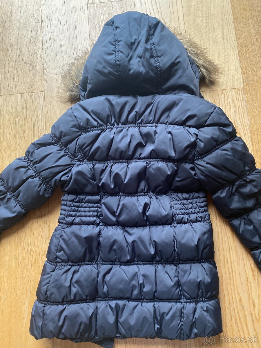 Dievčenská zimná bunda C&A, veľ.116 - 2