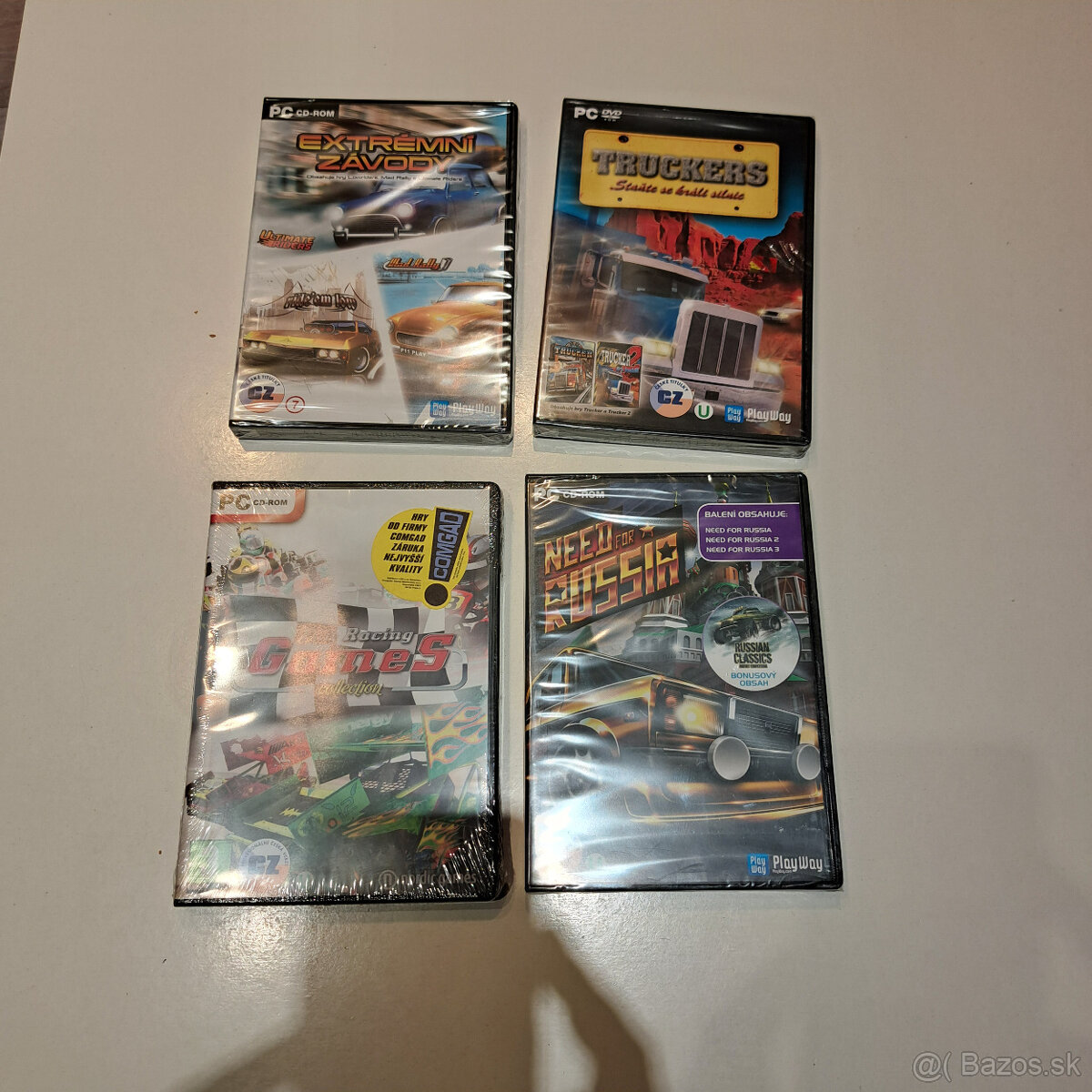 4x CD hra na PC športová - 2