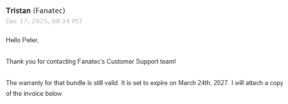 Pretekársky volant | FANATEC Gran Turismo DD PRO - 2