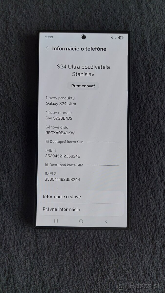 Samsung Galaxy S24 ULTRA 256 GB - 2