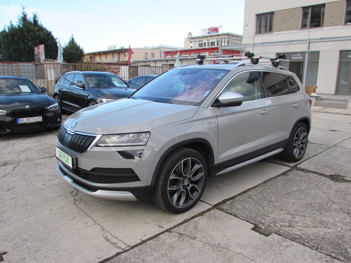 Škoda Karoq 2.0 TDI SCR 190 Scout 4x4 DSG - 1.Majiteľ - 2
