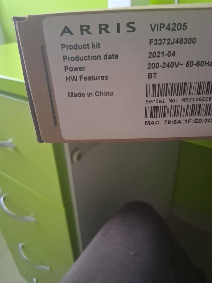 Set-top Box Arris VIP4205 - 2