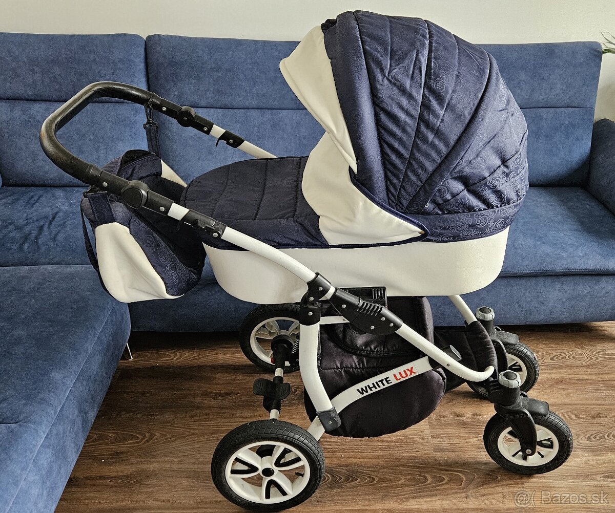 Kočík RAF-POL White Lux - 2