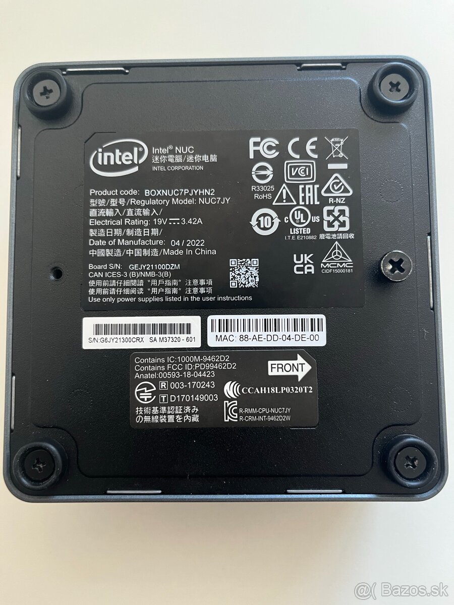 Intel NUC BOXNUC7PJYHN2 - 2