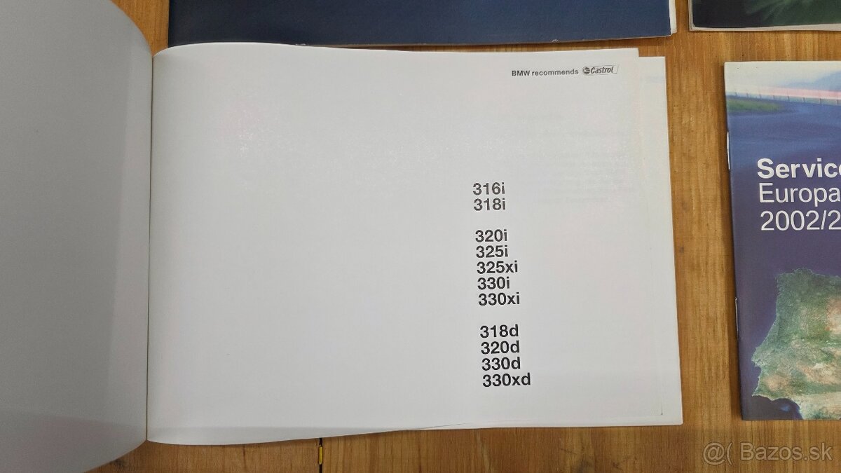 BMW E46 Touring knižky, všetky prospekty, manuál,atd - 2