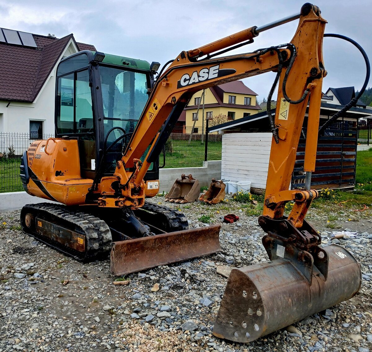MINIBAGER BAGER RÝPADLO CASE CX28 2800KG - 2
