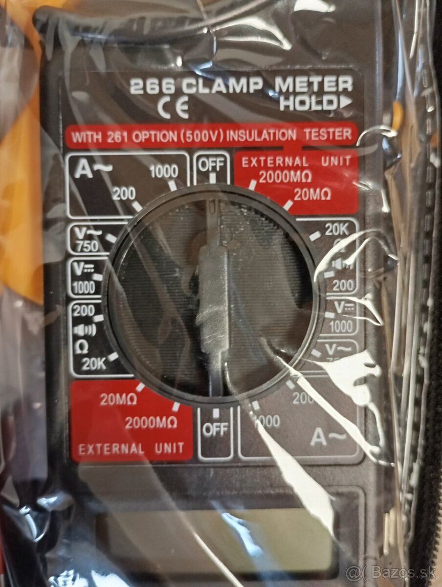 Kliešťový ampérmeter - 2