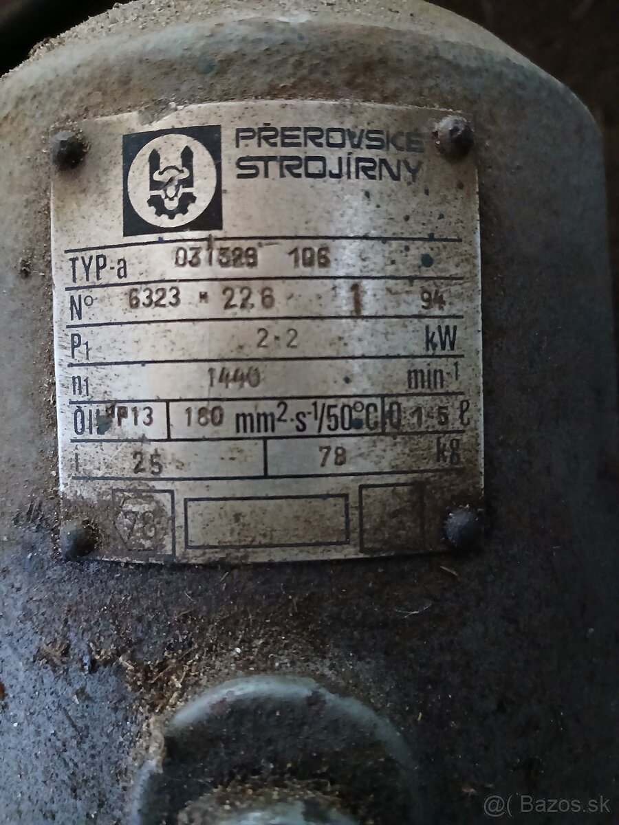 Elektromotor s prevodovkou - 2