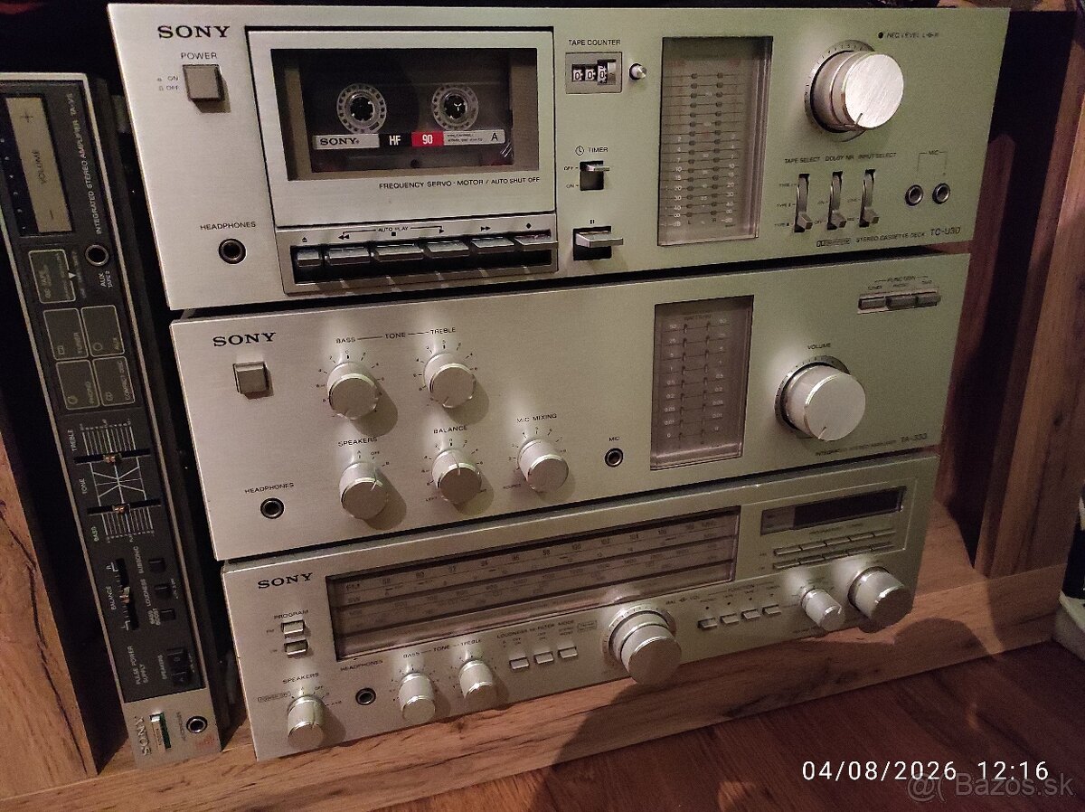SONY VINTAGE DECK A ZOSILOVAC TOP - 2