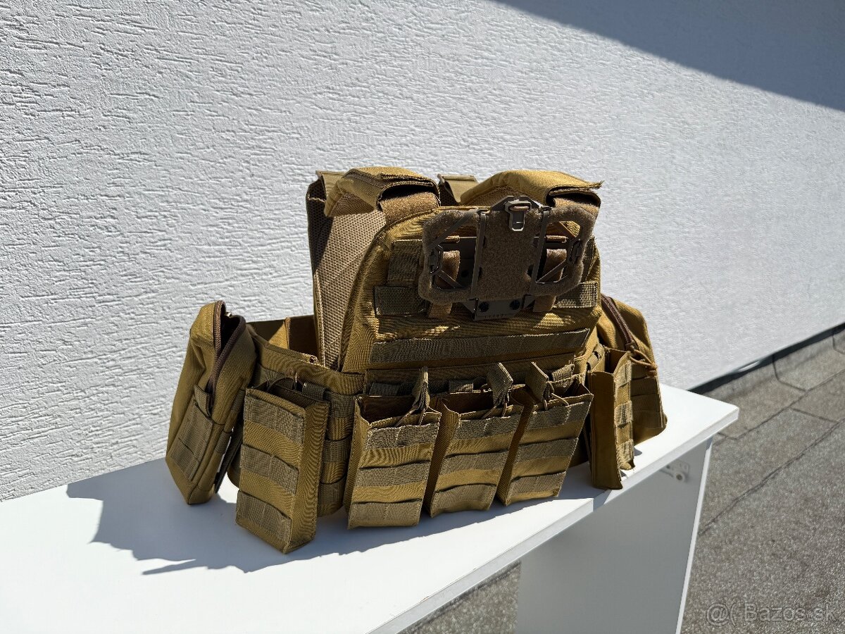 Vesta na airsoft - coyote - 2