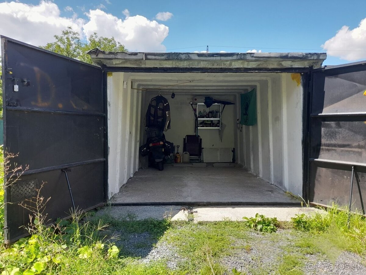 ZNÍŽENÁ CENA - BETÓNOVÁ PRENOSNÁ GARÁŽ v Lučenci na Rúbanisk - 2