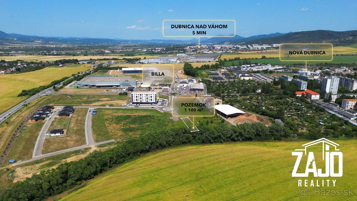 Investičný pozemok určený na priemyselnú výstavbu,N. Dubnica - 2