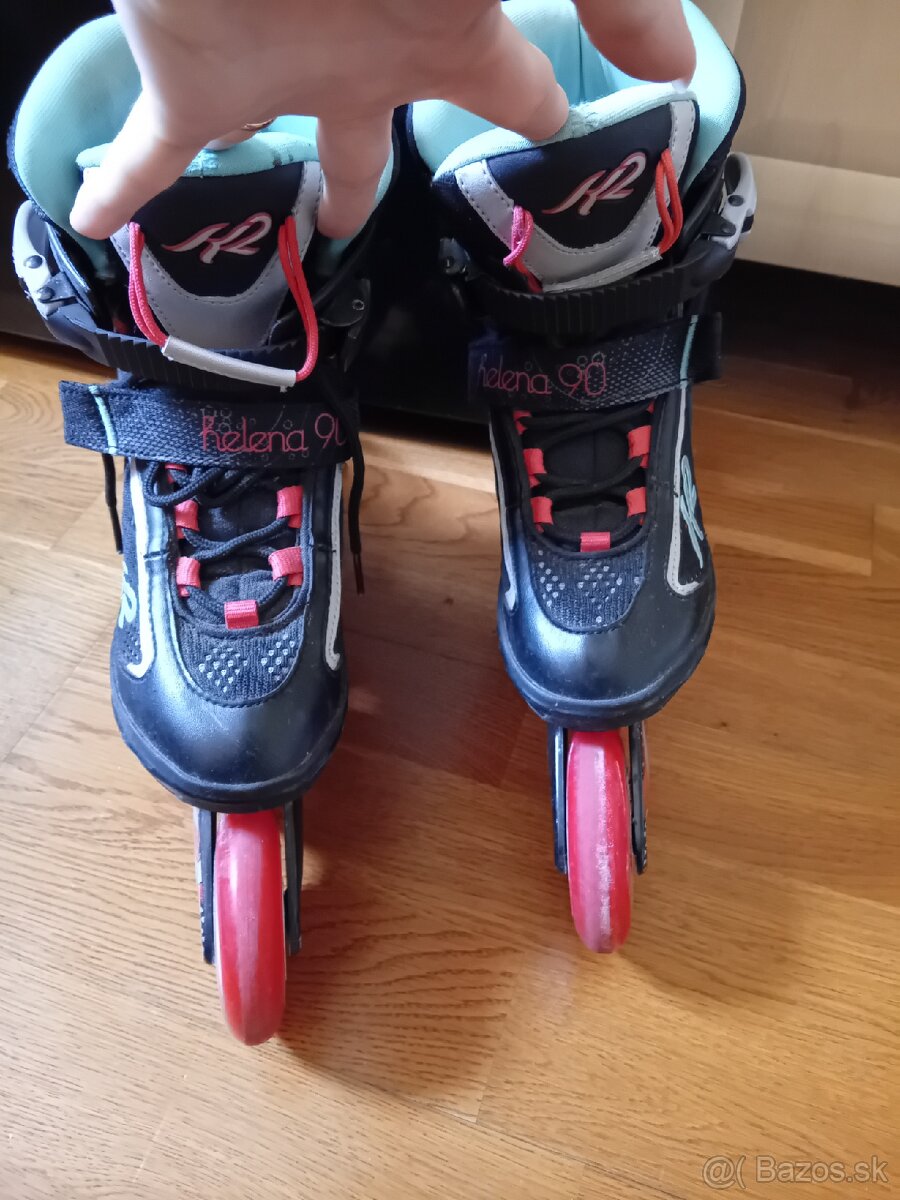Kolieskové korčule K2 Helene 90 velkost 36 - 2
