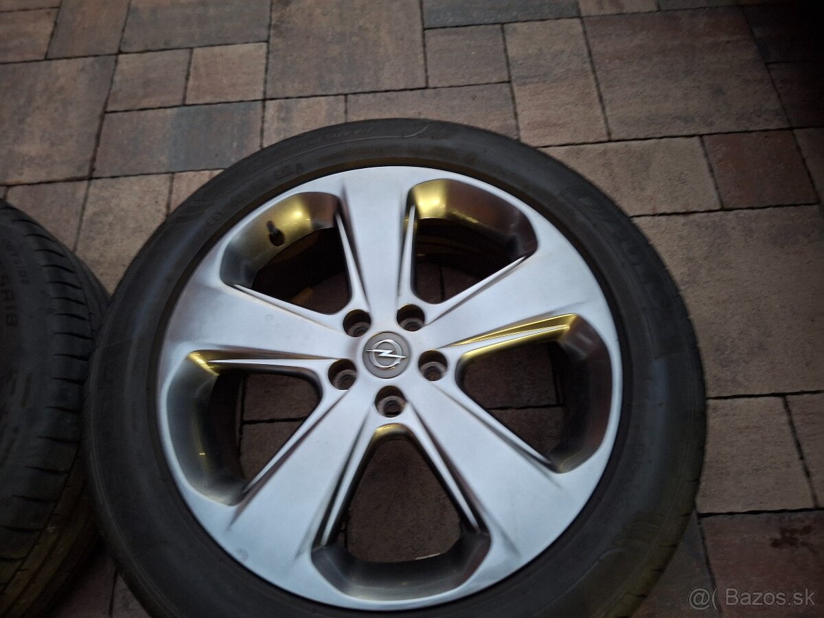 Predám org.hlinikové disky Opel/Chevrolet--R18 - 2