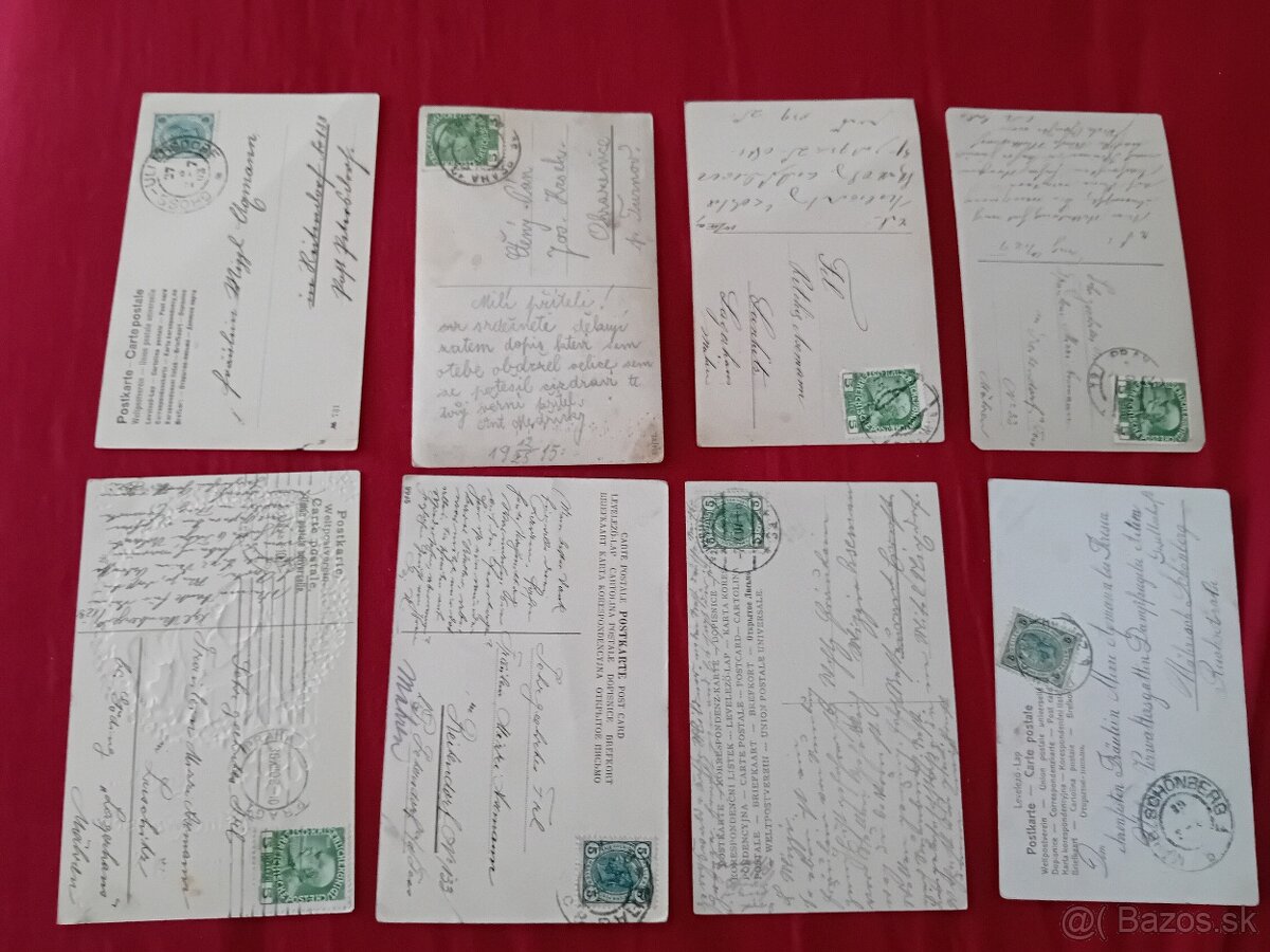 Pohľadnice známky Rakúsko-Uhorska - 2
