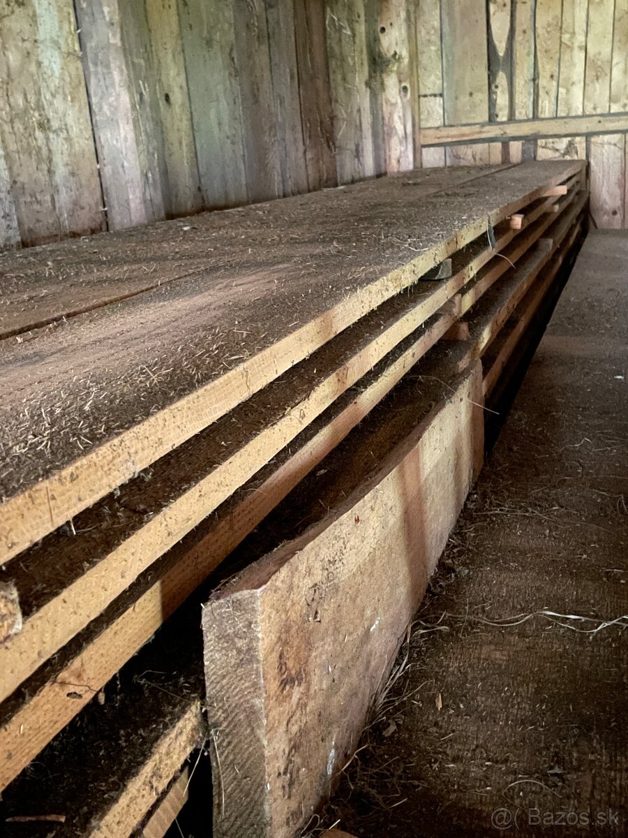 Jedľové dosky, fošne (stavebné rezivo) - 2