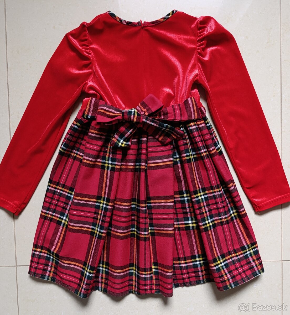 Vianočné šaty 122 - 2