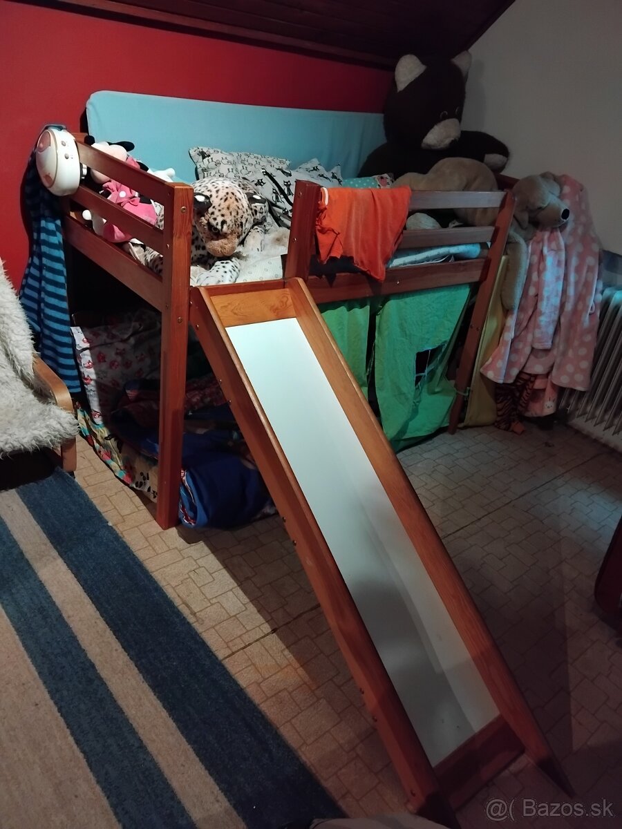 Detská posteľ so šmyklavkou - 2