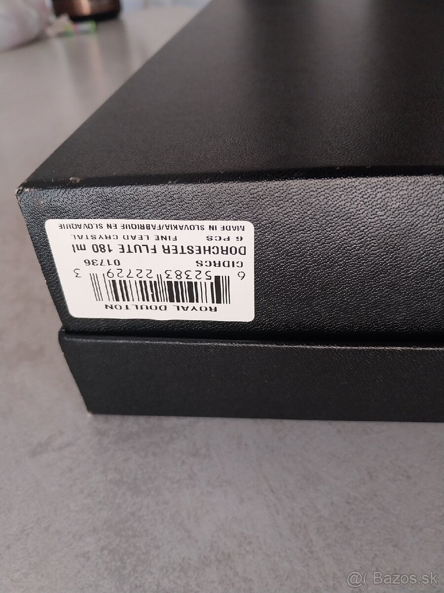 Royal Doulton Crystal Dorchester poháre 6ks - 2